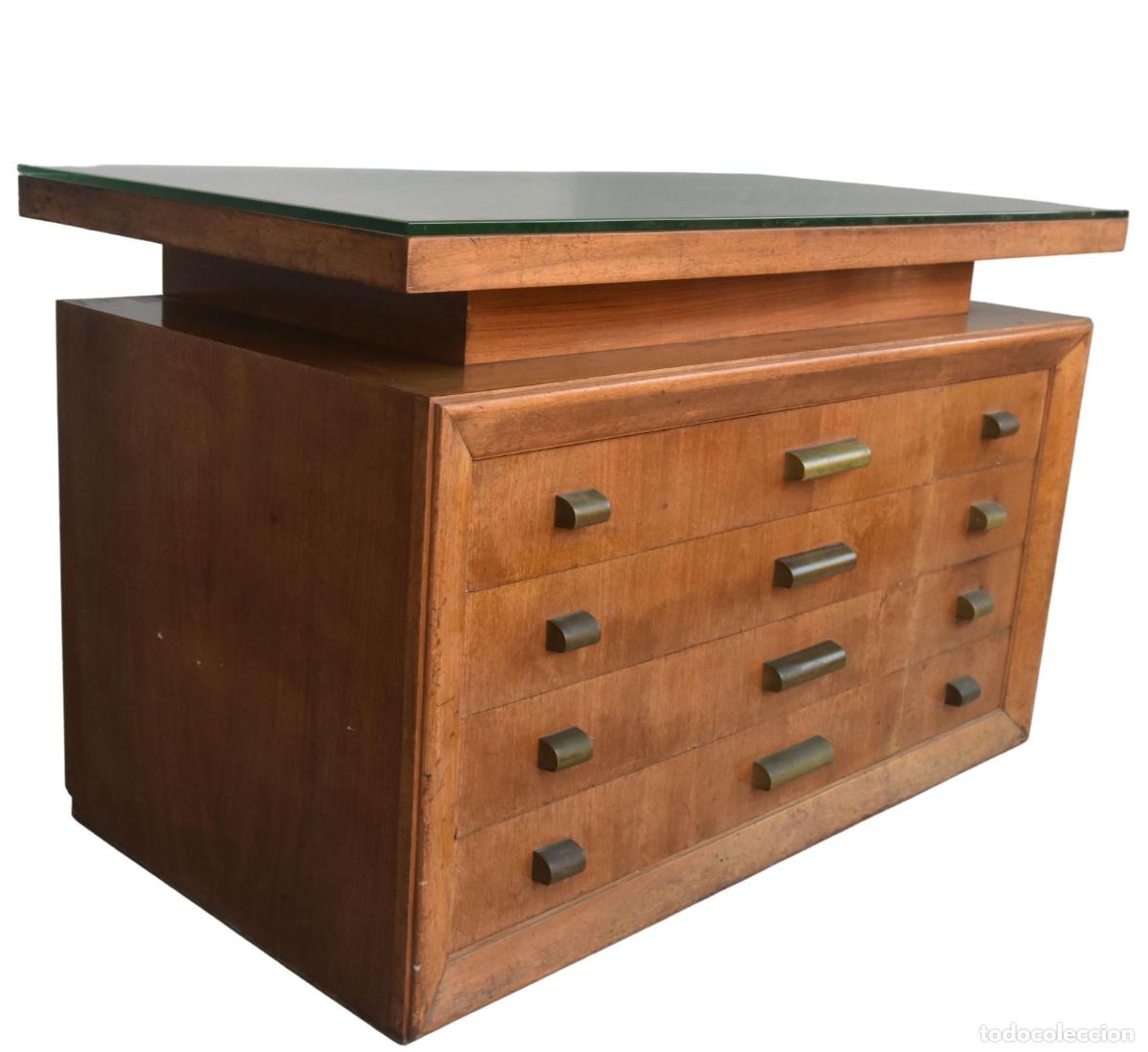 Antig&uuml;edades: Commode de style 1940 &agrave; 8 tiroirs - Foto 2