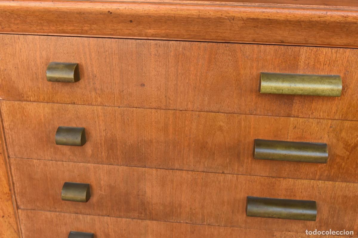 Antig&uuml;edades: Commode de style 1940 &agrave; 8 tiroirs - Foto 4