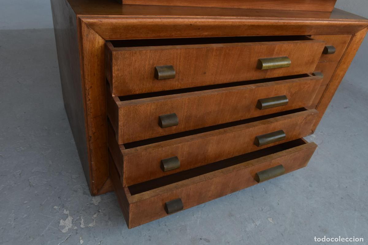 Antig&uuml;edades: Commode de style 1940 &agrave; 8 tiroirs - Foto 5