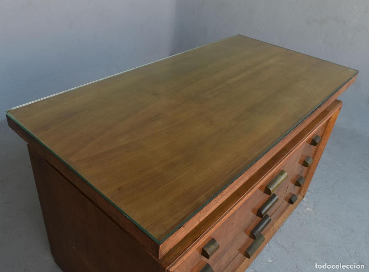 Antig&uuml;edades: Commode de style 1940 &agrave; 8 tiroirs - Foto 6