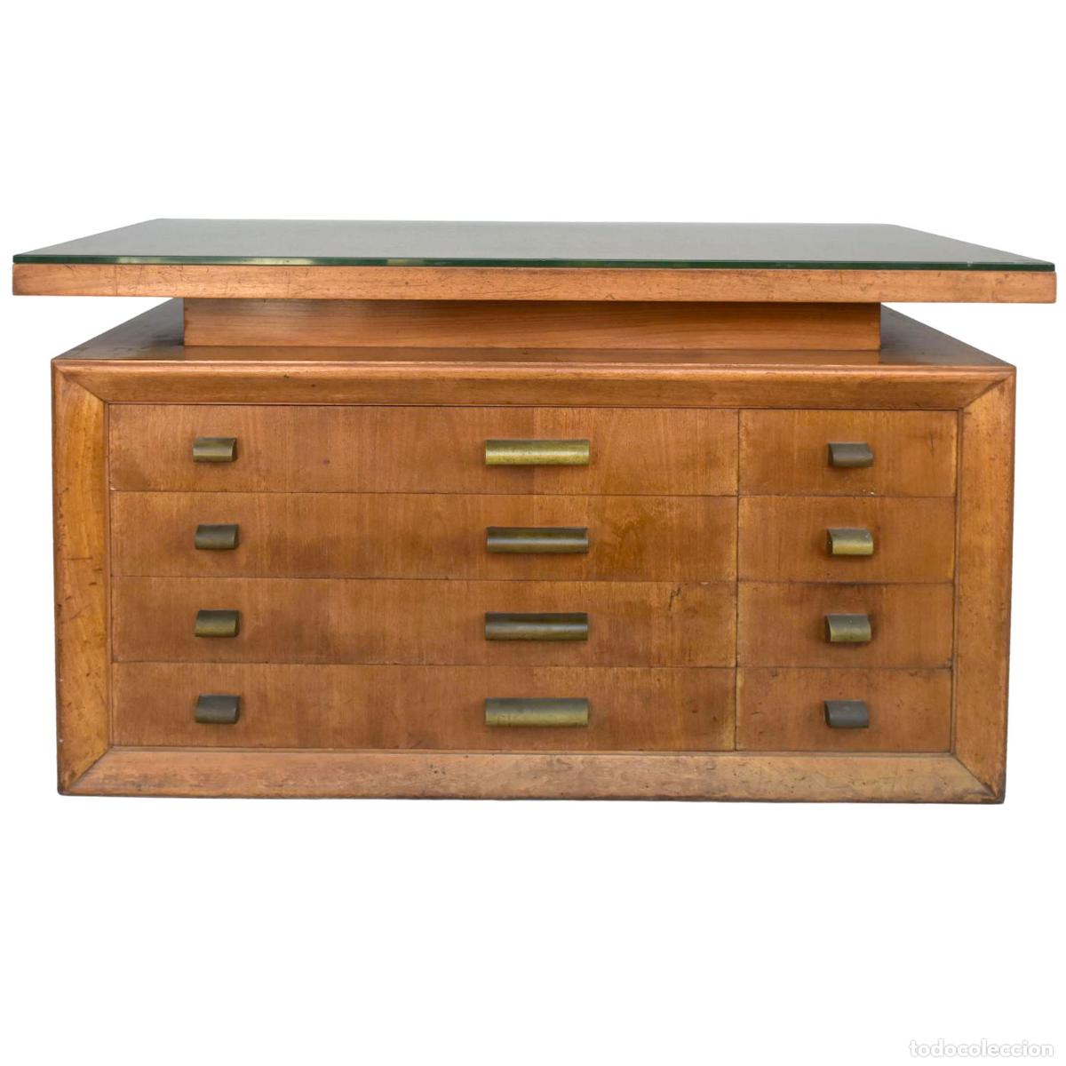 Antig&uuml;edades: Commode de style 1940 &agrave; 8 tiroirs - Foto 1