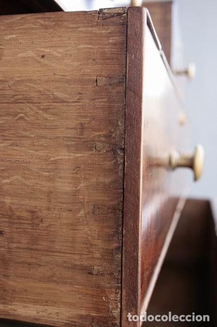 Antig&uuml;edades: Commode de marine &eacute;poque 1900 acajou - Foto 7