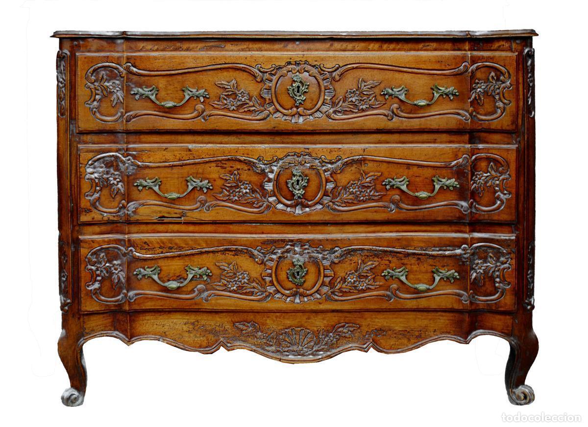 Antig&uuml;edades: Commode arbal&egrave;te proven&ccedil;ale noyer &eacute;poque XVIII&egrave;me - Foto 1