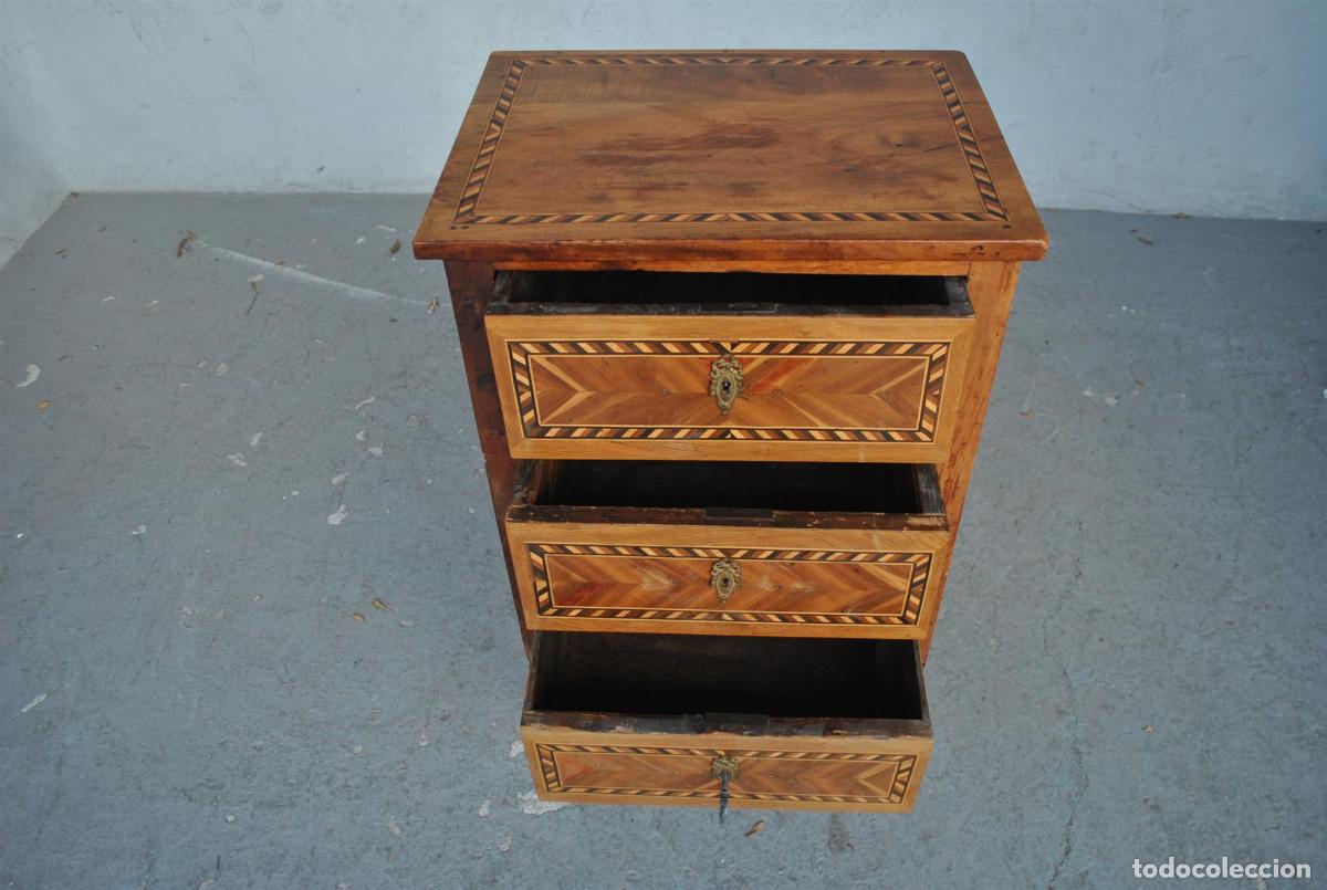 Antig&uuml;edades: Commode Italienne en bois fruitier - Foto 5