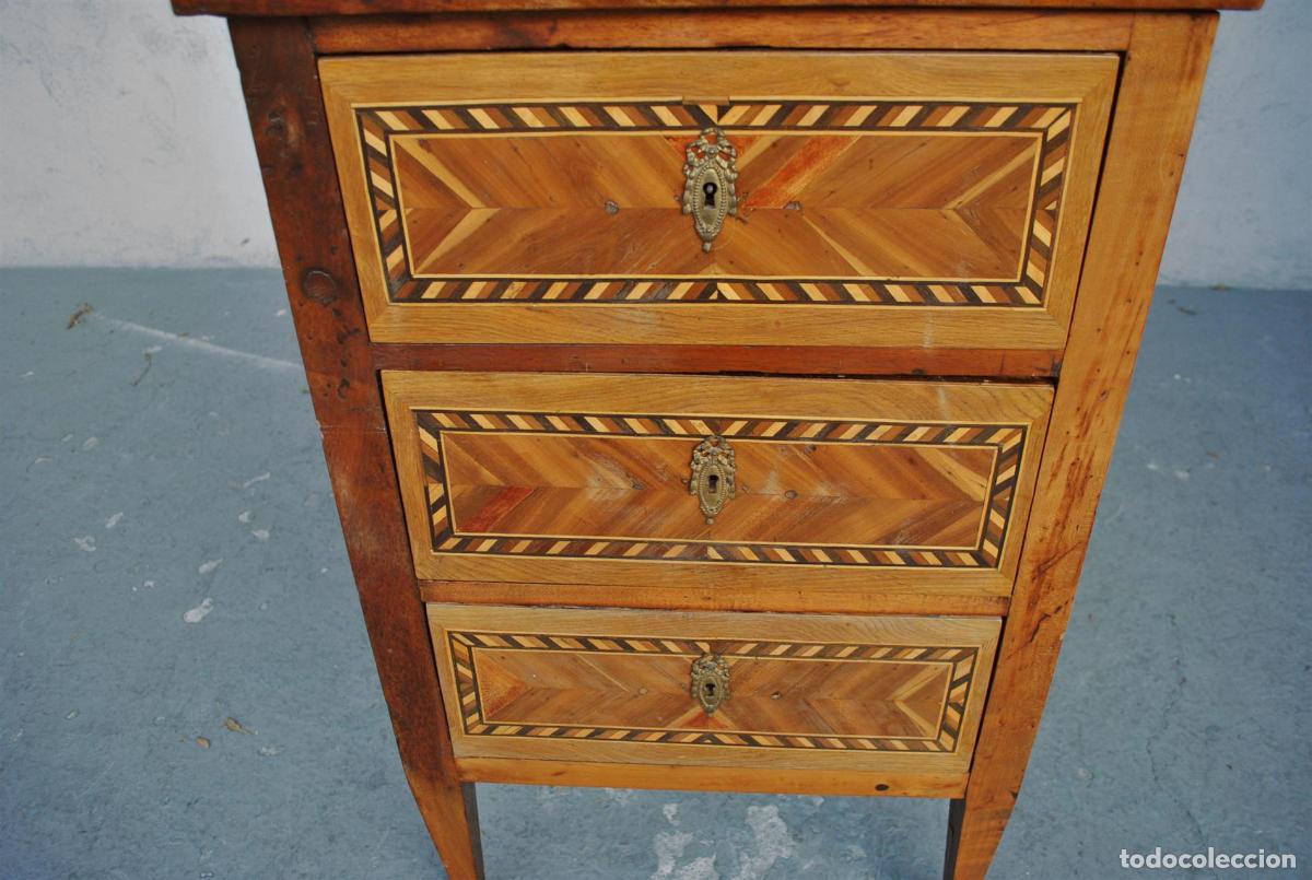 Antig&uuml;edades: Commode Italienne en bois fruitier - Foto 7