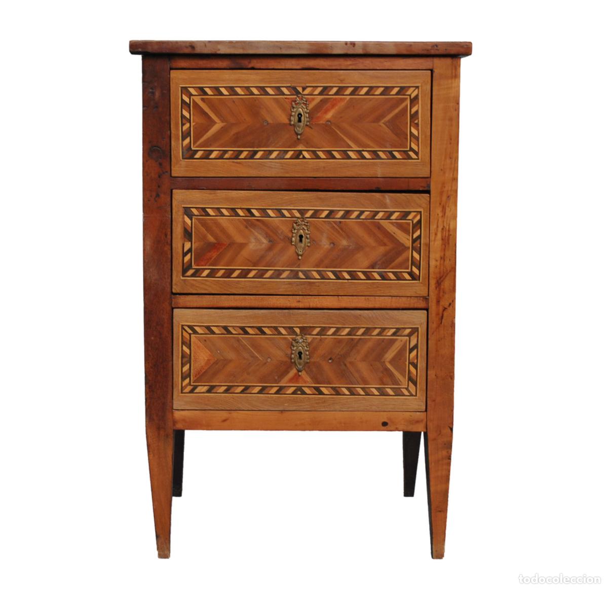 Antig&uuml;edades: Commode Italienne en bois fruitier - Foto 1