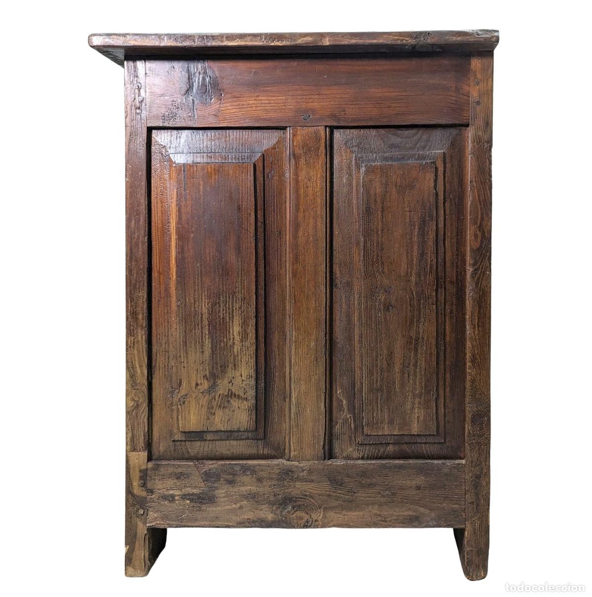 Antig&uuml;edades: Commode rustique bois blanc d&eacute;but XIX&egrave;me - Foto 5