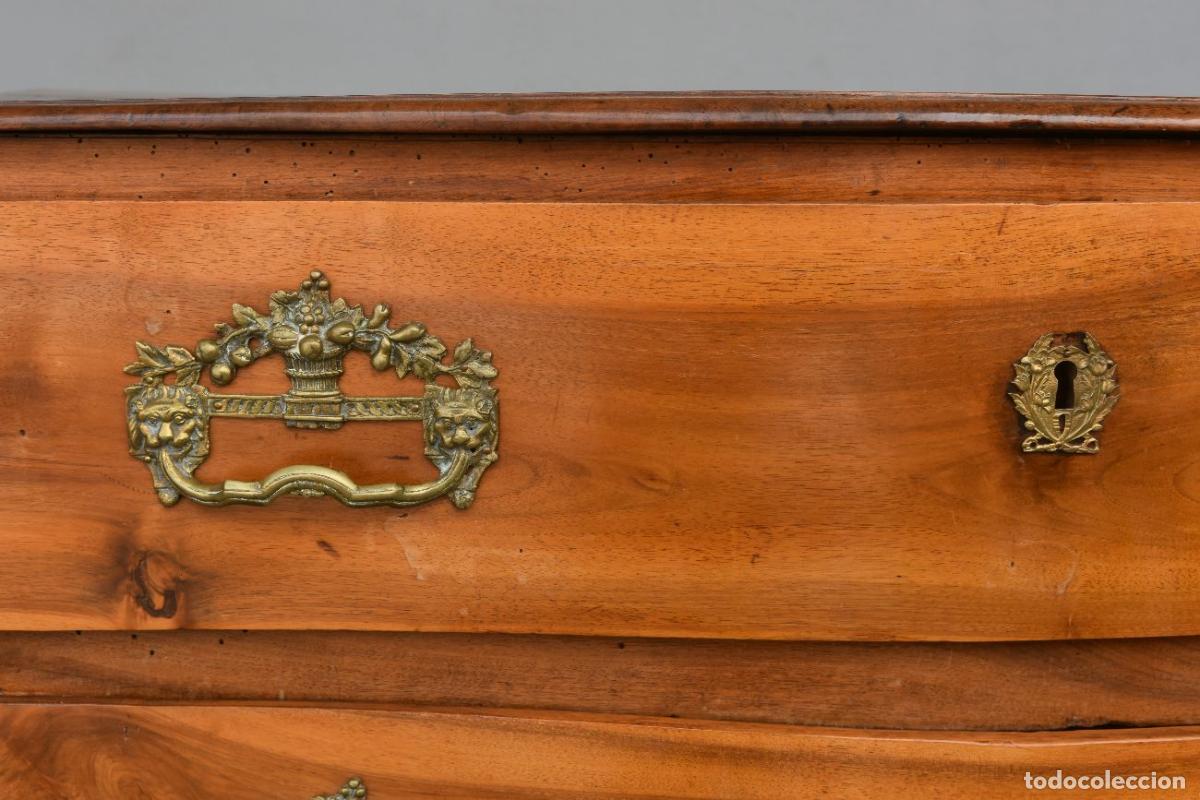 Antig&uuml;edades: Commode rustique en noyer d&eacute;poque XVIII&egrave;me - Foto 5