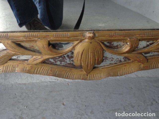 Antig&uuml;edades: Miroir de Beaucaire proven&ccedil;al bois dor&eacute; - Foto 9