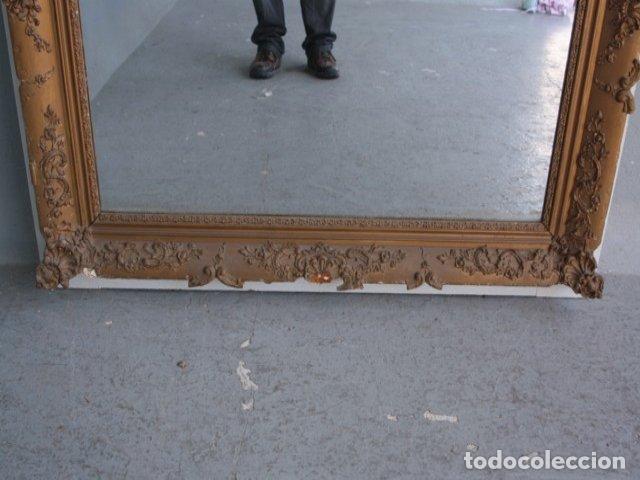 Antig&uuml;edades: Miroir en stuc dor&eacute; &eacute;poque Restauration - Foto 3
