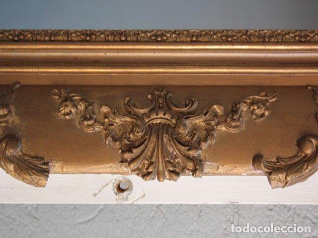 Antig&uuml;edades: Miroir en stuc dor&eacute; &eacute;poque Restauration - Foto 5