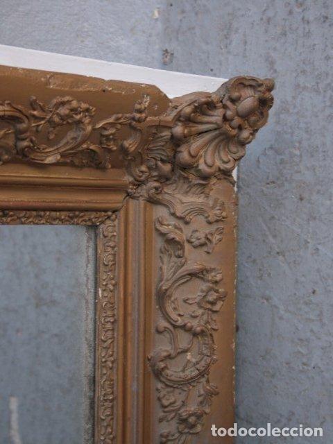 Antig&uuml;edades: Miroir en stuc dor&eacute; &eacute;poque Restauration - Foto 6