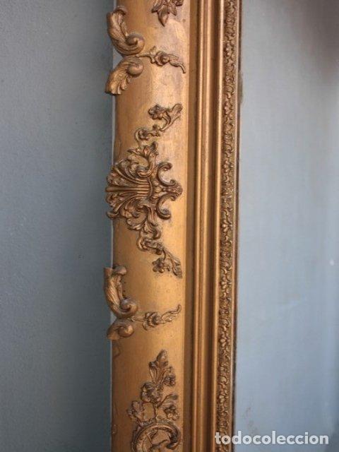 Antig&uuml;edades: Miroir en stuc dor&eacute; &eacute;poque Restauration - Foto 7