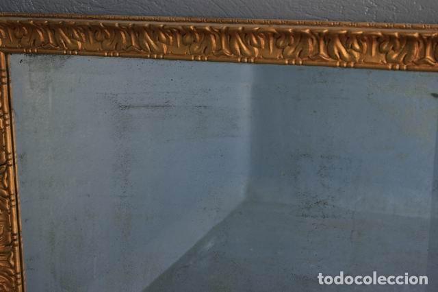 Antig&uuml;edades: Miroir en stuc dor&eacute; de dimension &eacute;poque XIX&egrave;me - Foto 2