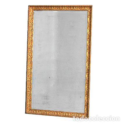 Antig&uuml;edades: Miroir en stuc dor&eacute; de dimension &eacute;poque XIX&egrave;me - Foto 5