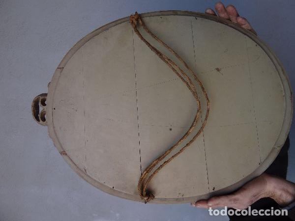 Antig&uuml;edades: Miroir laqu&eacute; de style Louis XVI 1900 - Foto 4
