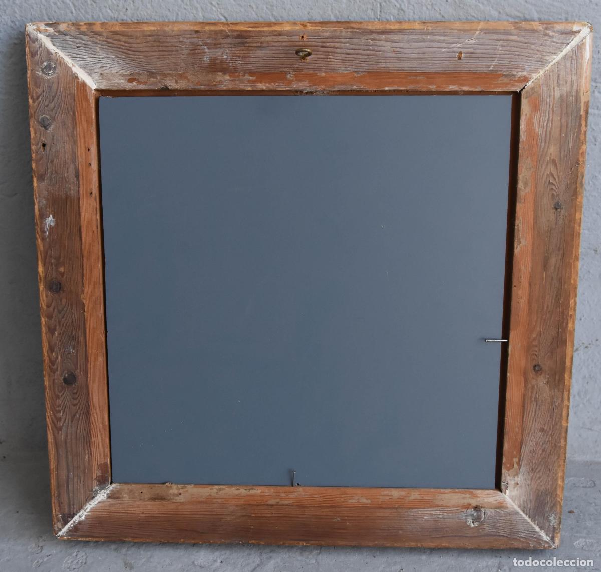 Antig&uuml;edades: Miroir XIX&egrave;me bois et stuc - Foto 2