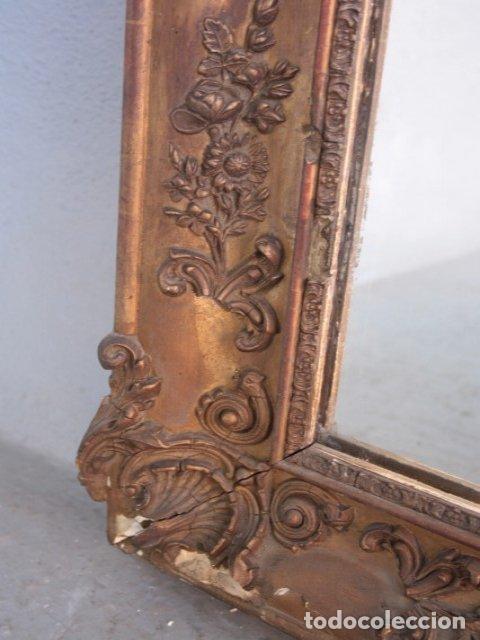 Antig&uuml;edades: Miroir Restauration stuc dor&eacute; rectangle - Foto 10