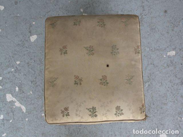 Antig&uuml;edades: Pouf de style d&eacute;poque 1900 soierie - Foto 5