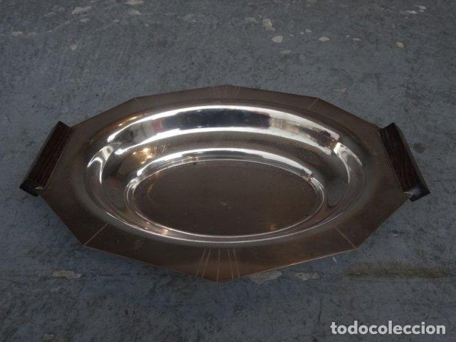 Antig&uuml;edades: Accessoire de table Art d&eacute;co macassar 1930 - Foto 2