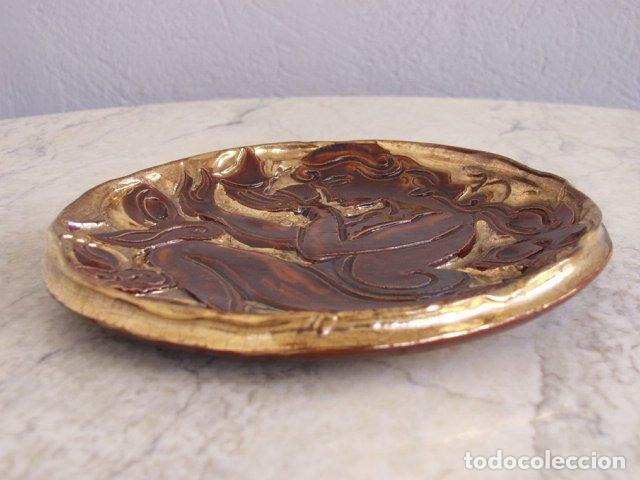 Antig&uuml;edades: Assiette d&eacute;corative Emaux Giraud &agrave; Vallauris - Foto 6