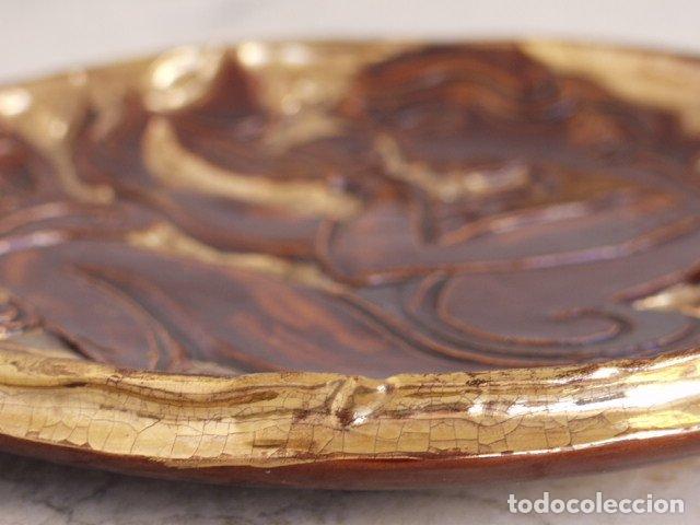 Antig&uuml;edades: Assiette d&eacute;corative Emaux Giraud &agrave; Vallauris - Foto 7