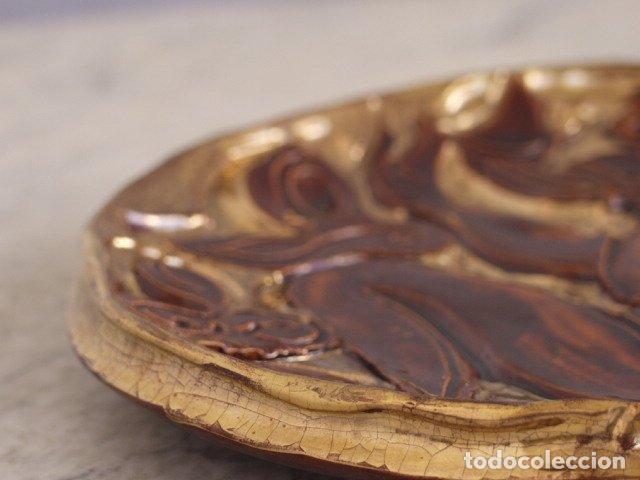 Antig&uuml;edades: Assiette d&eacute;corative Emaux Giraud &agrave; Vallauris - Foto 8