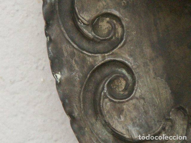 Antig&uuml;edades: Assiette en laiton &eacute;poque XIX&egrave;me - Foto 10