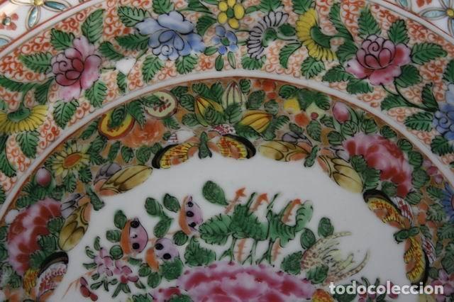 Antig&uuml;edades: Assiette en fa&iuml;ence Chinoise - Foto 3