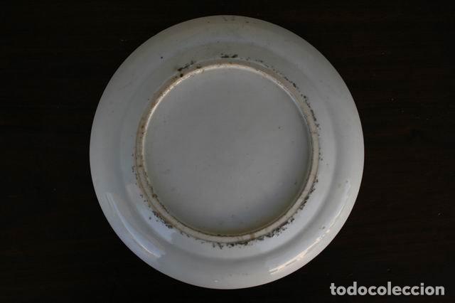 Antig&uuml;edades: Assiette en fa&iuml;ence Chinoise - Foto 7