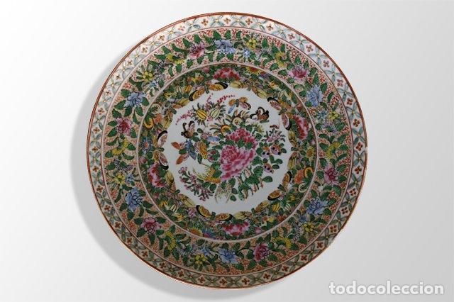 Antig&uuml;edades: Assiette en fa&iuml;ence Chinoise - Foto 1