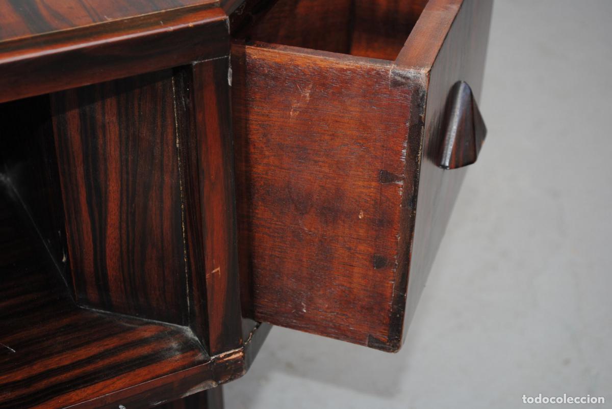 Antig&uuml;edades: Table basse art d&eacute;co Art d&eacute;co 1930 en macassar - Foto 3