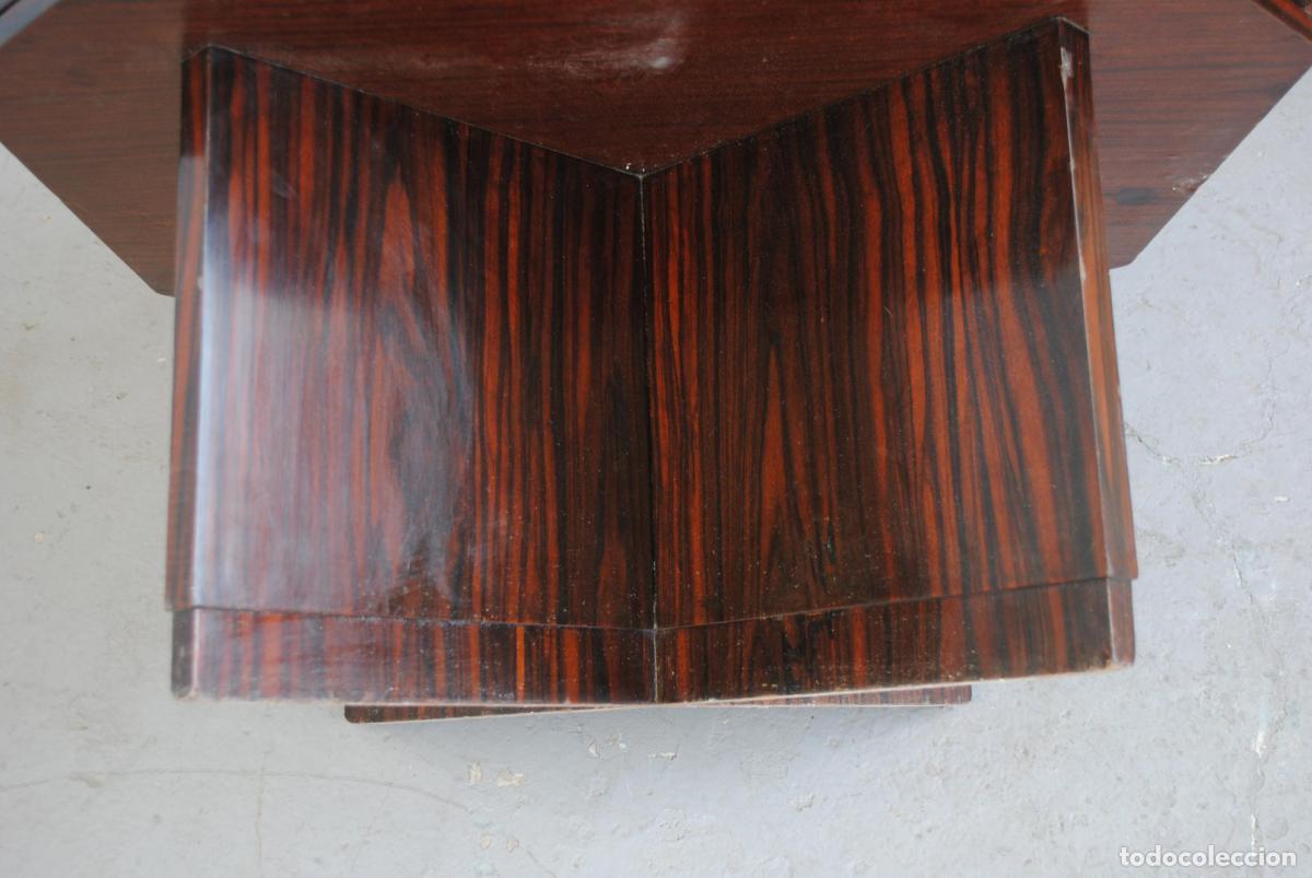 Antig&uuml;edades: Table basse art d&eacute;co Art d&eacute;co 1930 en macassar - Foto 8