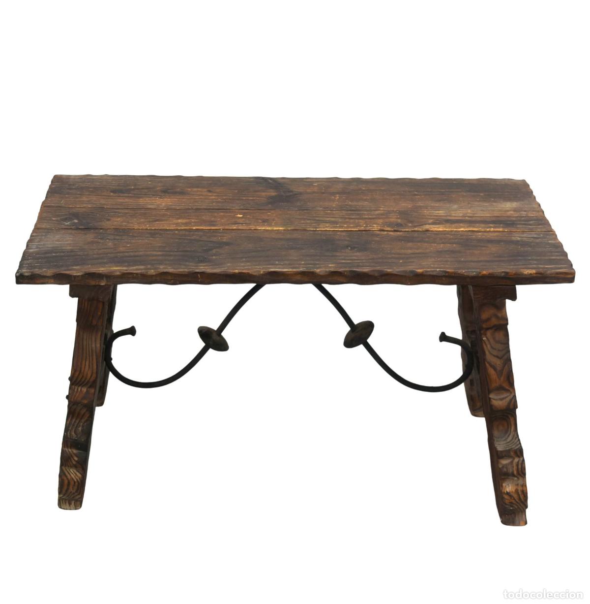 Antig&uuml;edades: Table basse de style Renaissance Espagnole - Foto 2