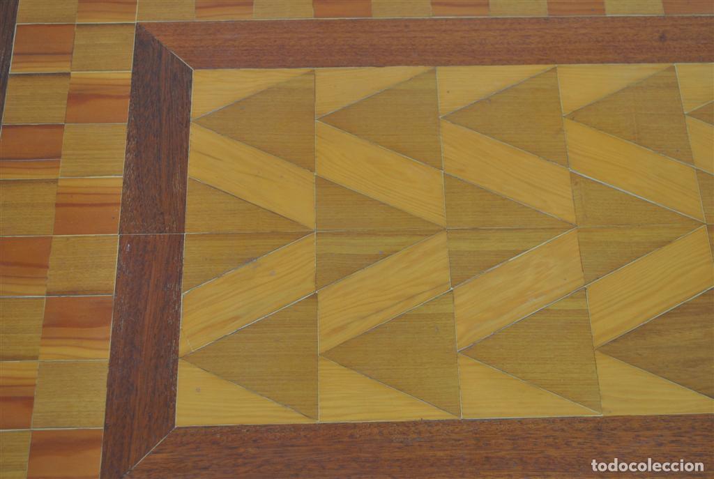 Antig&uuml;edades: Table basse bois et fer forg&eacute; dor&eacute; style 1940 - Foto 7