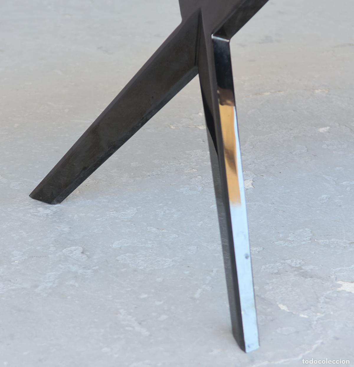 Antig&uuml;edades: Table basse m&eacute;tal chrom&eacute; - Foto 4