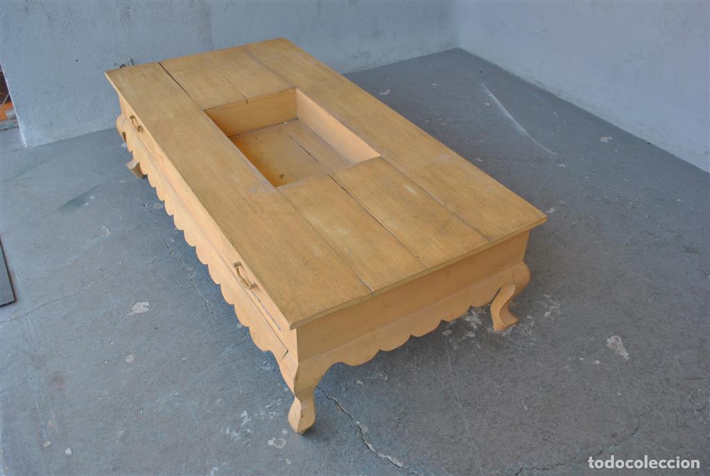 Antig&uuml;edades: Table basse de style oc&eacute;anien bois exotique - Foto 2