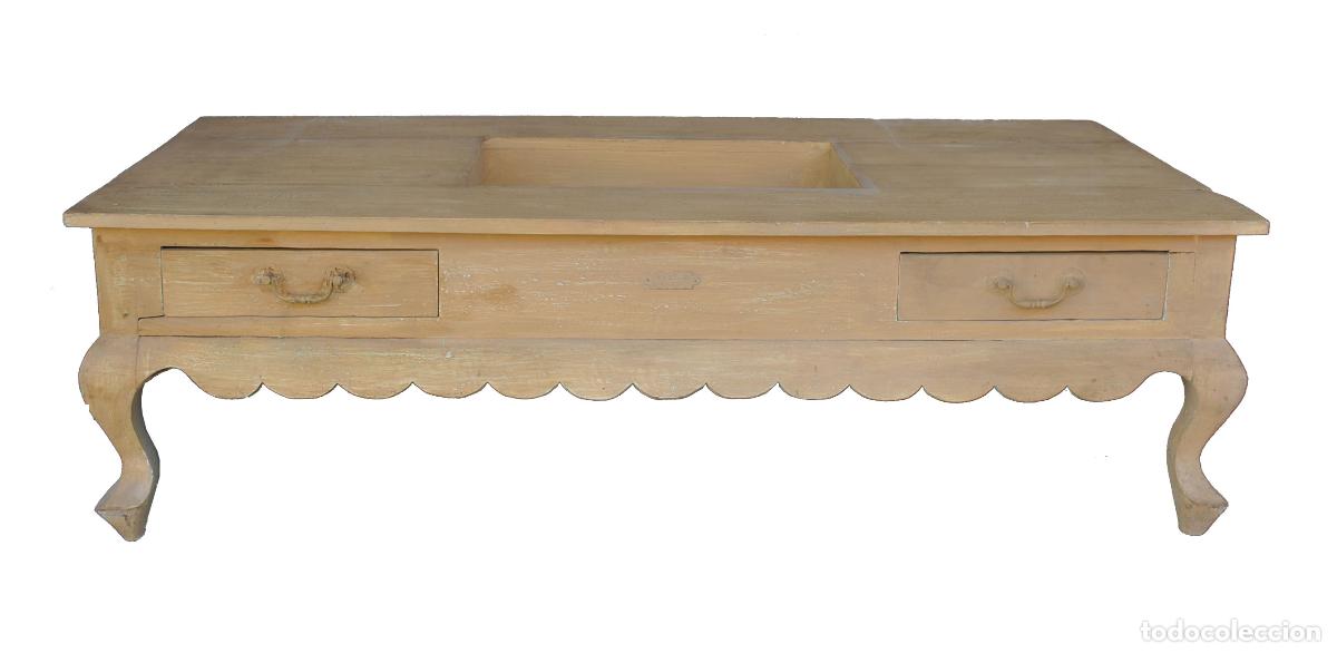 Antig&uuml;edades: Table basse de style oc&eacute;anien bois exotique - Foto 8