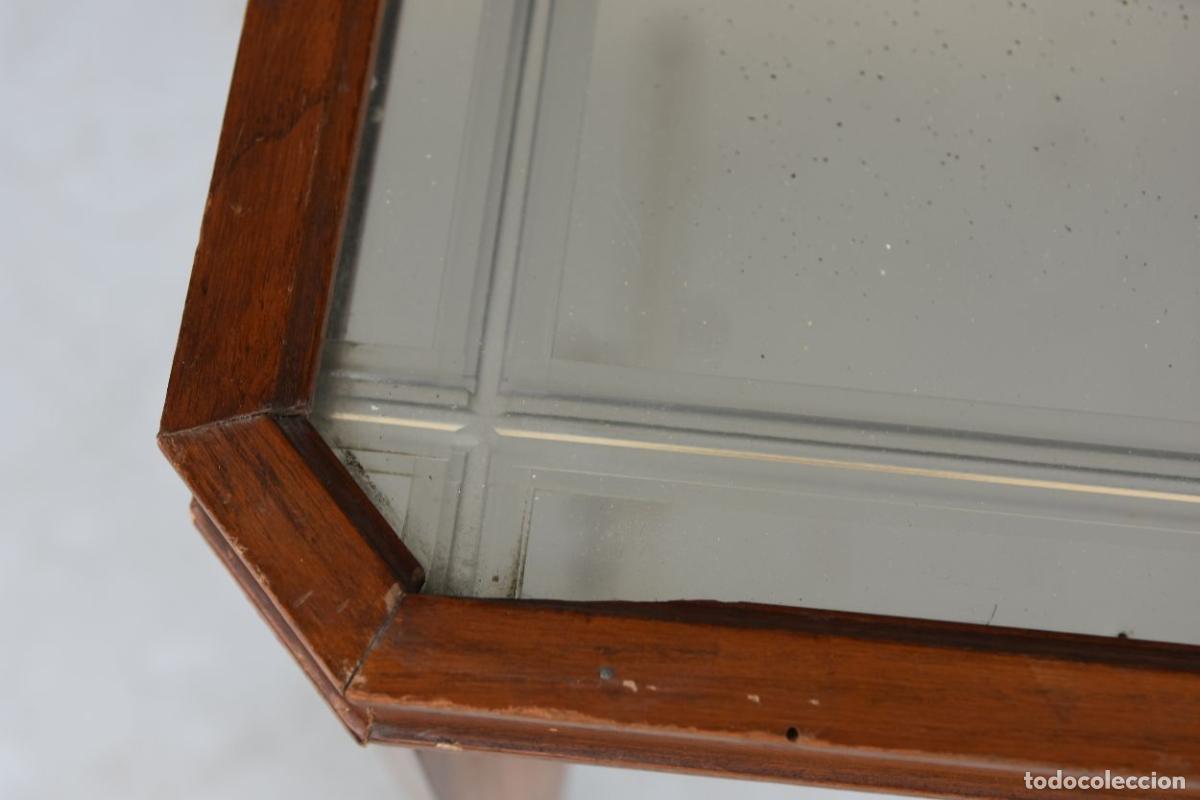 Antig&uuml;edades: Table basse rectangle ann&eacute;es 40 miroir et acajou - Foto 3