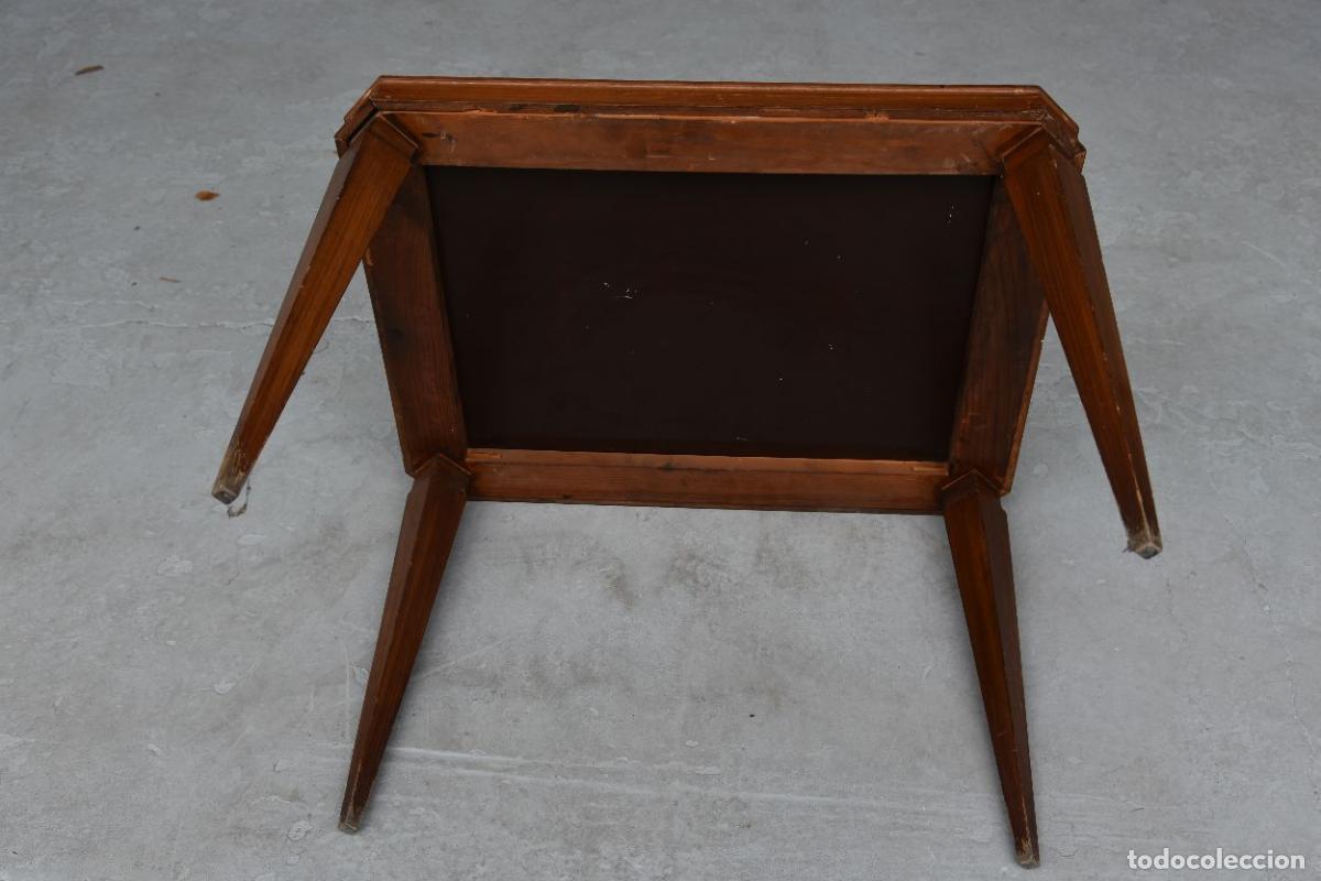 Antig&uuml;edades: Table basse rectangle ann&eacute;es 40 miroir et acajou - Foto 4