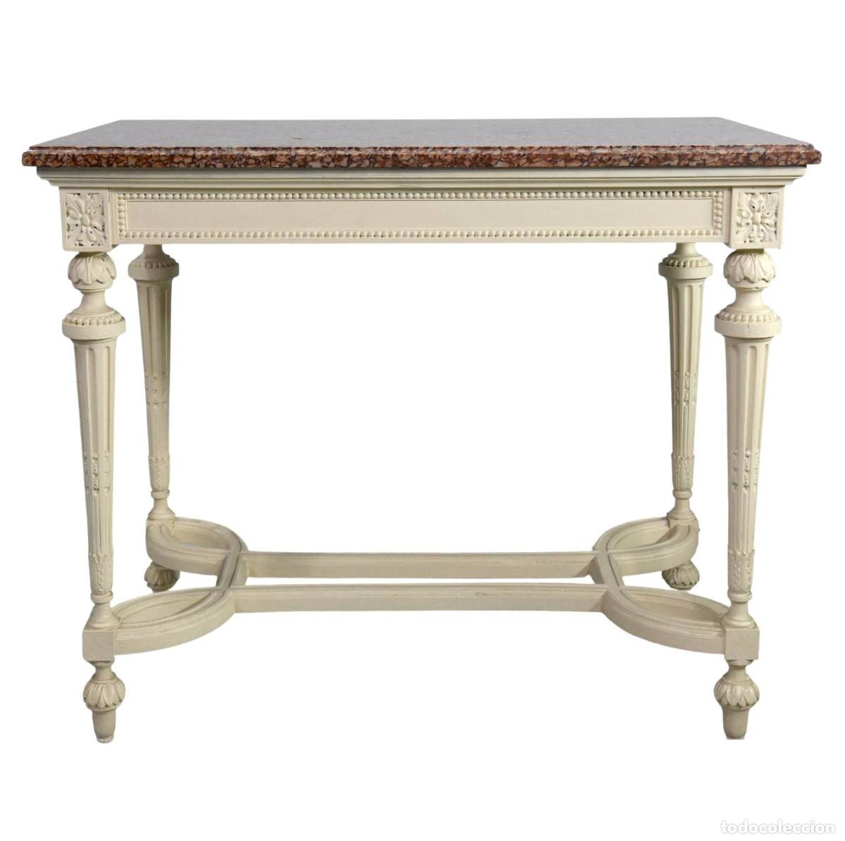 Antig&uuml;edades: Table dappoint de style Louis XVI fin XIX&egrave;me - Foto 2