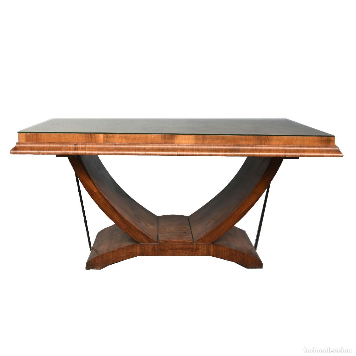 Set de Salle à Manger Mid-Century avec Table et Meuble de Bar, Italie, 1940 en vente sur