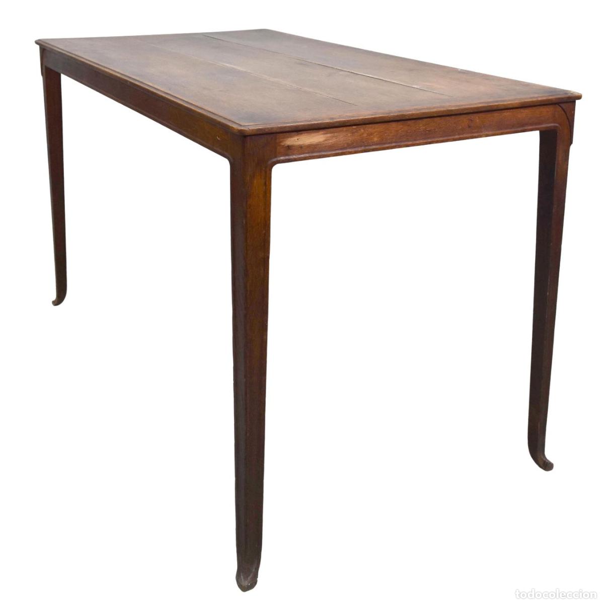 Antig&uuml;edades: table en ch&ecirc;ne Art Nouveau - Foto 2