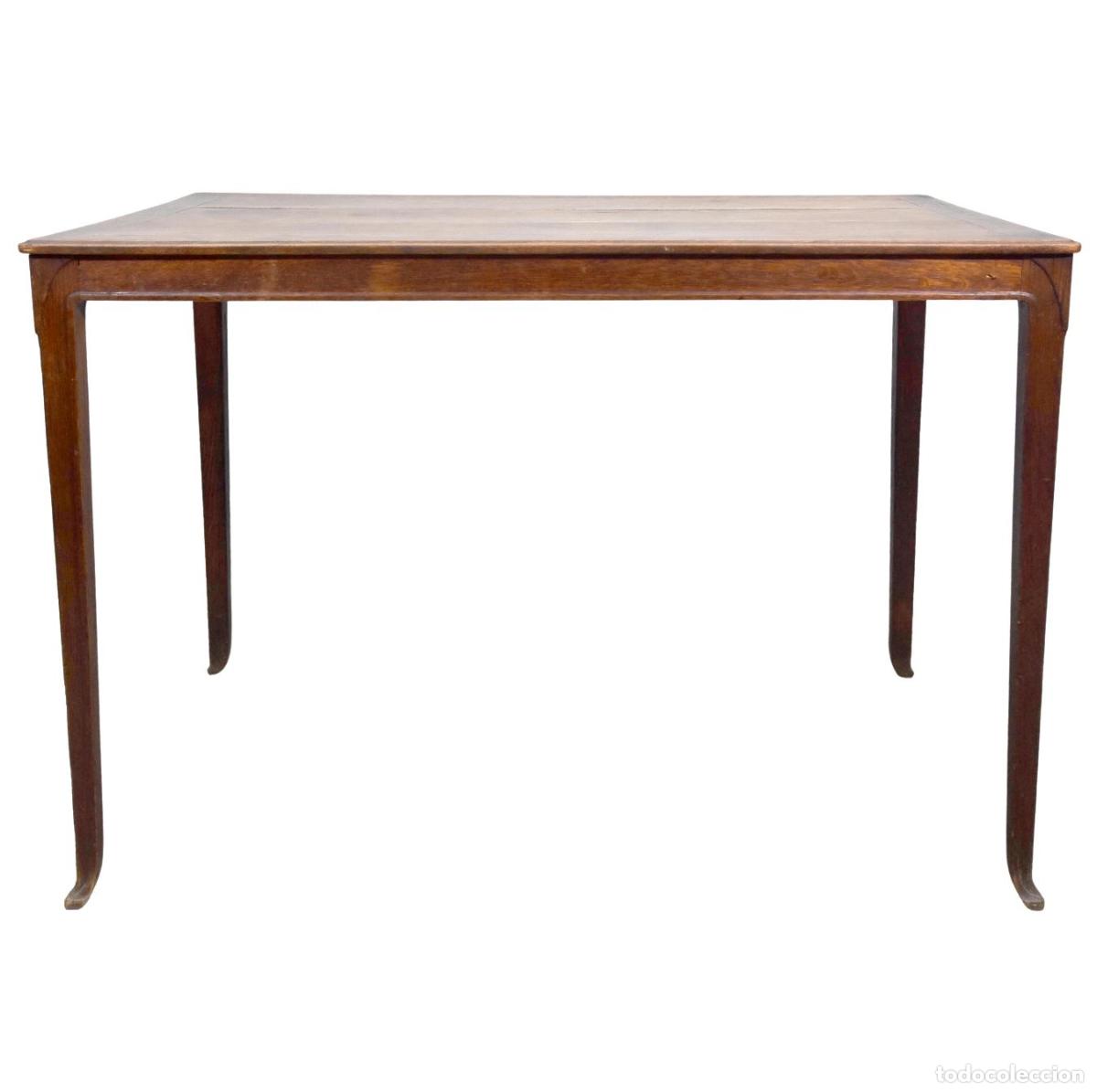 Antig&uuml;edades: table en ch&ecirc;ne Art Nouveau - Foto 1