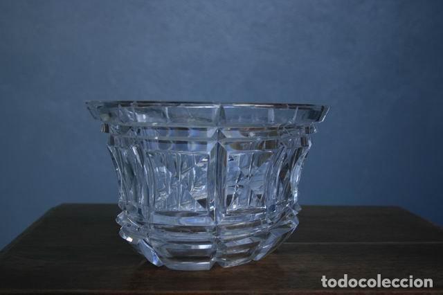 Antig&uuml;edades: Vase ancien en cristal taill&eacute; - Foto 2