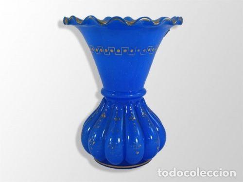 Antig&uuml;edades: Vase en opaline XIX&egrave;me - Foto 1