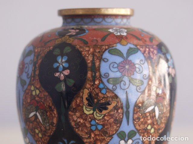 Antig&uuml;edades: Vase en cloisonn&eacute; &eacute;poque XIX&egrave;me - Foto 2