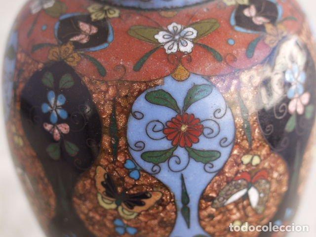 Antig&uuml;edades: Vase en cloisonn&eacute; &eacute;poque XIX&egrave;me - Foto 5
