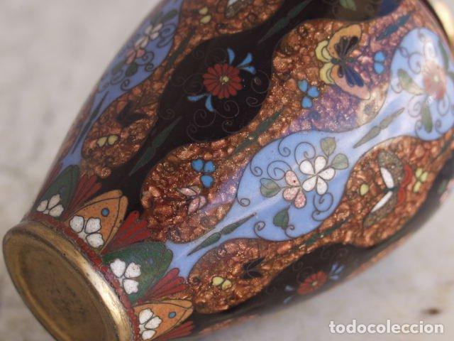 Antig&uuml;edades: Vase en cloisonn&eacute; &eacute;poque XIX&egrave;me - Foto 6
