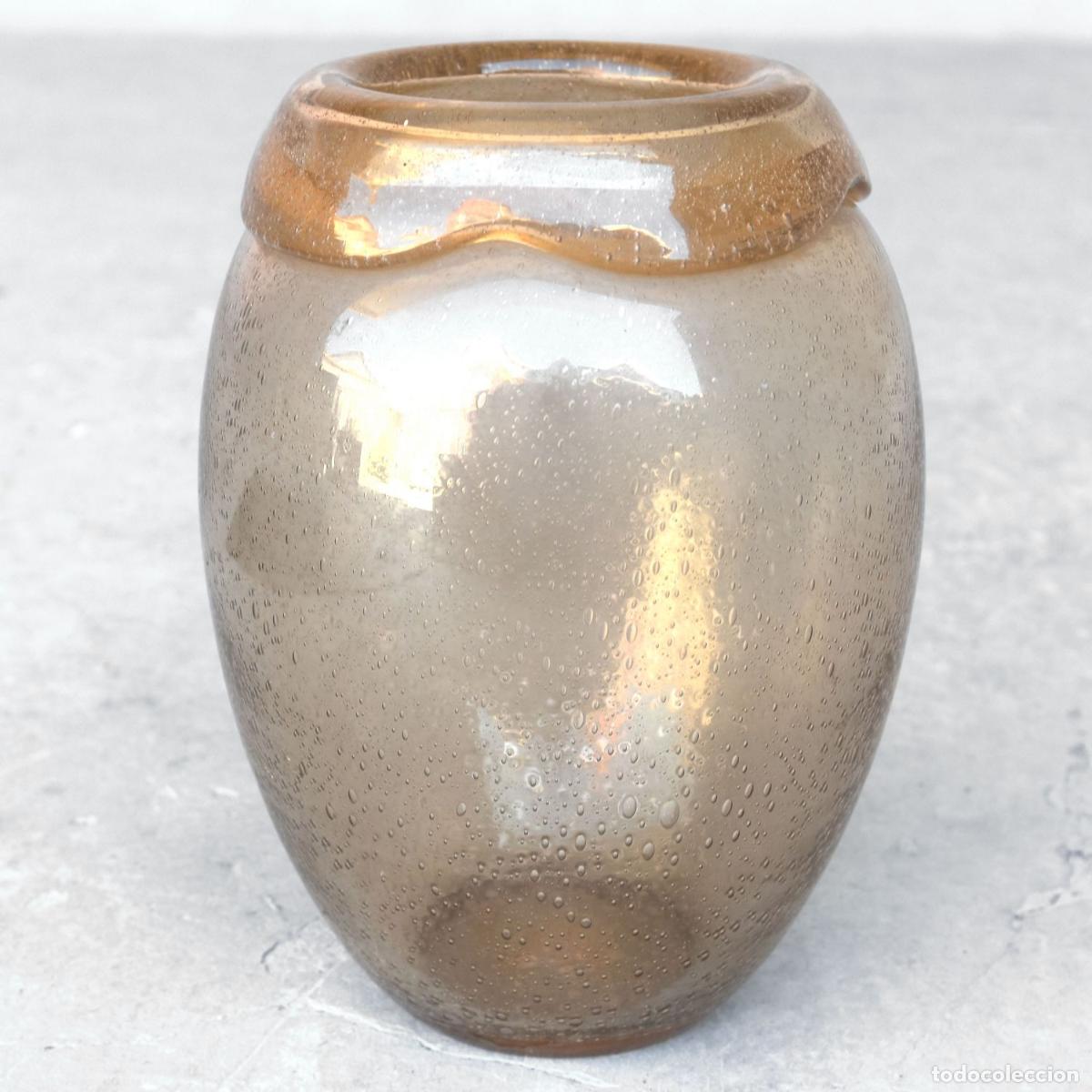 Antig&uuml;edades: Vase en cristal souffl&eacute; de Daum - Foto 5